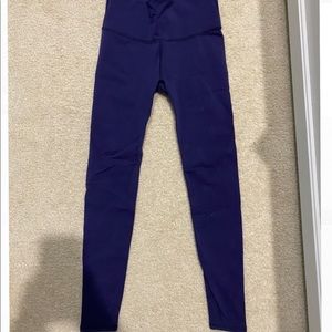 Lulu lemon Seamless Purple Leggings